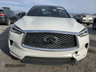 2019 Infiniti QX50 LUXE with VIN 3PCAJ5M13KF145250, listed as a Copart auction lot 87747055 with 0 mi miles and Salvage Title. Bid and sale history available at carsss.com. Image 5.