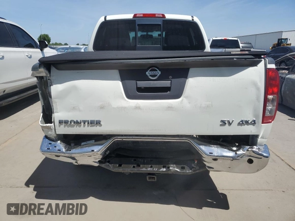 2017 Nissan Frontier Pro-4X with VIN 1N6AD0EVXHN718230, listed as a Copart auction lot 57074855 with 238,382 mi miles and Salvage title. Bid and sale history available at DreamBid. Image 6.