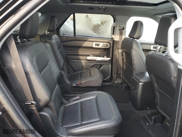 2023 Ford Explorer XLT with VIN 1FMSK8DH9PGB81095, listed as a Copart auction lot 45279135 with 22,975 mi miles and Salvage Title. Bid and sale history available at carsss.com. Image 11.