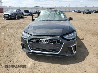 2022 Audi A4 S line Premium Plus z VIN WAUEAAF42NN015240, wystawiony jako Copart lot #52463865 z przebiegiem 56 128 mil mil oraz Szkoda całkowita • Salvage title. Historia ofert i sprzedaży dostępna na DreamBid. Obrazek 5.