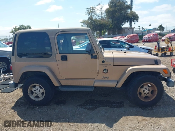 1999 Jeep Wrangler Sahara with VIN 1J4FY49S8XP462512, listed as a IAAI auction lot 42165052 with 146,135 mi miles and . Bid and sale history available at DreamBid. Image 14.