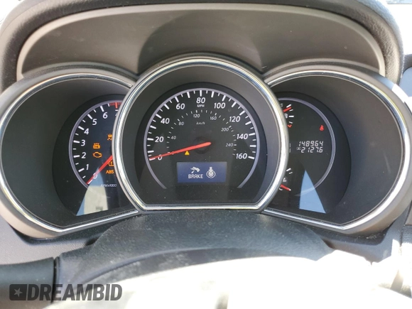 2012 Nissan Murano SL with VIN JN8AZ1MUXCW102490, listed as a Copart auction lot 50504355 with 148,964 mi miles and Salvage Title. Bid and sale history available at carsss.com. Image 9.