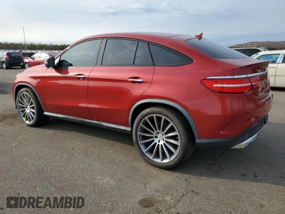 2017 Mercedes-Benz GLE 43 AMG z VIN 4JGED6EB1HA069241, wystawiony jako Copart lot #48852075 z przebiegiem 26 268 mil mil oraz Czysty tytuł • Clean title. Historia ofert i sprzedaży dostępna na DreamBid. Obrazek 2.