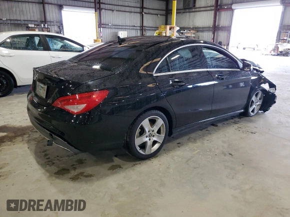 2019 Mercedes-Benz CLA with VIN WDDSJ4EB1KN736996, listed as a Copart auction lot 48208973 with 56,082 mi miles. Bid and sale history available at carsss.com. Image 3.