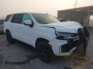 2023 Chevrolet Tahoe Commercial z VIN 1GNSCLED7PR267291, wystawiony jako IAAI lot #41088251 z przebiegiem 54 929 mil mil oraz . Historia ofert i sprzedaży dostępna na DreamBid. Obrazek 1.