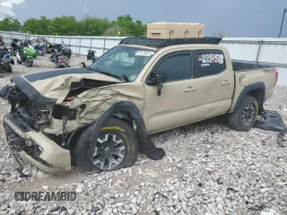 2017 Toyota Tacoma SR5 with VIN 3TMCZ5ANXHM049726, listed as a Copart auction lot 56139625 with 107,746 mi miles and Salvage title. Bid and sale history available at DreamBid. Image 1.