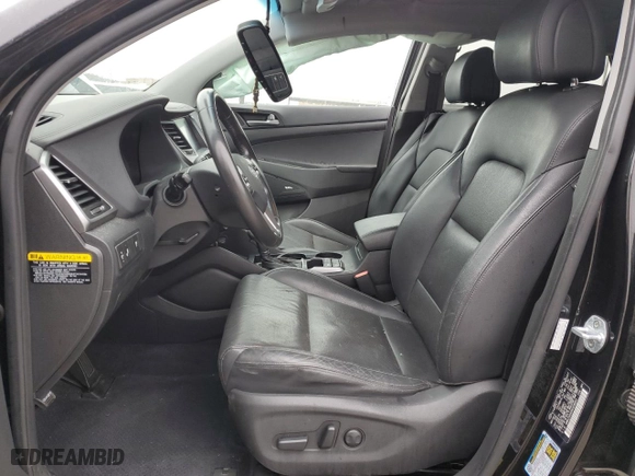 2017 Hyundai Tucson SE Plus with VIN KM8J33A40HU508953, listed as a Copart auction lot 44906705 with 75,132 mi miles and Salvage Title. Bid and sale history available at carsss.com. Image 7.