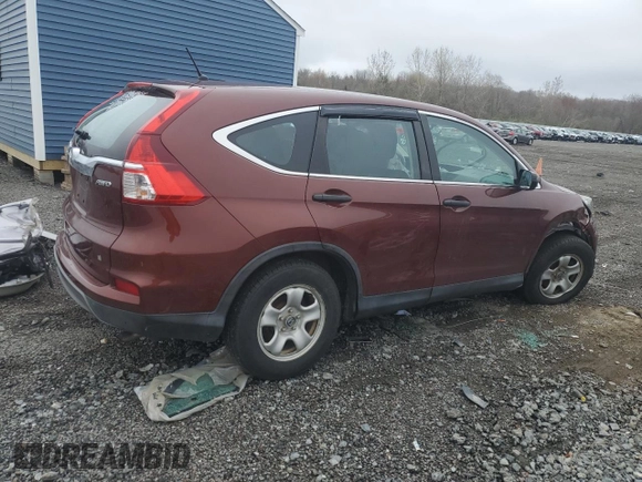 2015 Honda CR-V LX with VIN 5J6RM4H32FL128839, listed as a Copart auction lot 53933045 with 97,995 mi miles and Clean Title. Bid and sale history available at DreamBid. Image 3.
