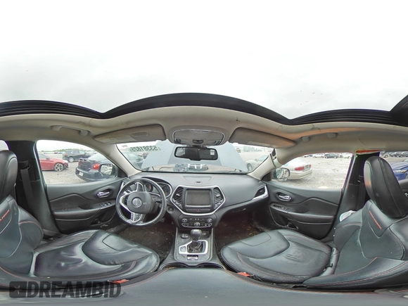 2016 Jeep Cherokee Trailhawk z VIN 1C4PJMBS1GW211605, wystawiony jako Copart lot #53381825 z przebiegiem 160 238 mil mil oraz Szkoda całkowita • Salvage title. Historia ofert i sprzedaży dostępna na DreamBid. Obrazek 16.