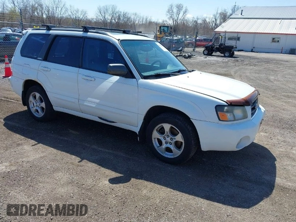2003 Subaru Forester XS with VIN JF1SG65683H742453, listed as a IAAI auction lot 41972417 with 177,093 mi miles. Bid and sale history available at carsss.com. Image 1.