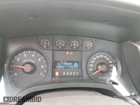 2009 Ford F-150 XL with VIN 1FTRF12W89KB80567, listed as a Copart auction lot 55315305 with 144,411 mi miles and Salvage Title. Bid and sale history available at carsss.com. Image 9.
