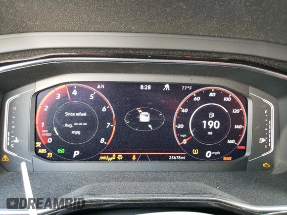 2023 Volkswagen Jetta Autobahn with VIN 3VW2T7BU3PM055135, listed as a Copart auction lot 42927685 with 25,678 mi miles and Non repairable. Bid and sale history available at DreamBid. Image 9.