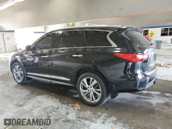 2014 Infiniti QX60 with VIN 5N1AL0MM0EC509273, listed as a Copart auction lot 55065875 with 153,349 mi miles and Salvage Title. Bid and sale history available at DreamBid. Image 2.