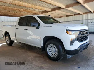 2022 Chevrolet Silverado 1500 Work Truck with VIN 1GCRDAED4NZ506298, listed as a Copart auction lot 45019425 with 94,393 mi miles and Clean Title. Bid and sale history available at DreamBid. Image 4.