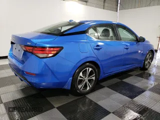 2021 Nissan Sentra SV with VIN 3N1AB8CV1MY264685, listed as a Copart auction lot 49609005 with 67,999 mi miles and Clean Title. Bid and sale history available at carsss.com. Image 3.