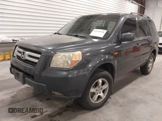 2006 Honda Pilot EX z VIN 2HKYF18466H504644, wystawiony jako IAAI lot #41949350 z przebiegiem 256 464 mil mil oraz . Historia ofert i sprzedaży dostępna na DreamBid. Obrazek 2.