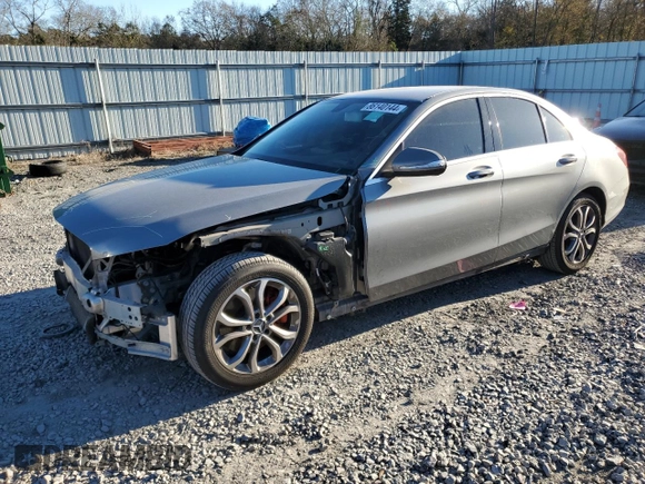 2015 Mercedes-Benz C-Class C 300 with VIN 55SWF4JB4FU069685, listed as a Copart auction lot 86140144 with 108,583 mi miles and Salvage Title. Bid and sale history available at carsss.com. Image 1.