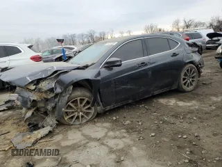 2016 Acura TLX V6 with VIN 19UUB2F39GA003378, listed as a Copart auction lot 43753795 with 83,718 mi miles and Non Repairable. Bid and sale history available at carsss.com. Image 1.