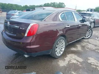 2009 Lincoln MKS with VIN 1LNHM93R69G628697, listed as a IAAI auction lot 39338358 with 125,585 mi miles and . Bid and sale history available at DreamBid. Image 4.