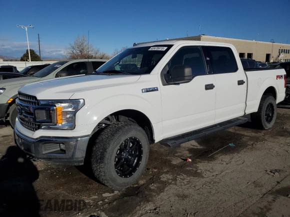 2020 Ford F-150 XL with VIN 1FTFW1E44LKD54431, listed as a Copart auction lot 43470415 with 177,805 mi miles and Salvage Title. Bid and sale history available at carsss.com. Image 1.