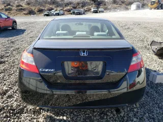 2009 Honda Civic Cpe LX with VIN 2HGFG12609H540858, listed as a Copart auction lot 46926135 with 180,818 mi miles and Salvage Title. Bid and sale history available at carsss.com. Image 6.