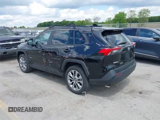 2023 Toyota RAV4 XLE Premium with VIN 2T3A1RFVXPC350896, listed as a IAAI auction lot 42345303 with 26,058 mi miles and . Bid and sale history available at DreamBid. Image 3.