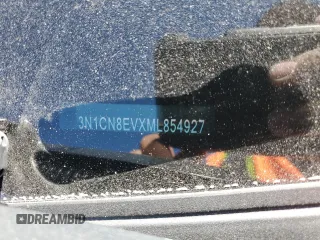 2021 Nissan Versa SV с VIN 3N1CN8EVXML854927, выставлен на аукционе Copart как лот 58156965 с пробегом 120 498 миль миль и Списание • Salvage title. История ставок и продаж доступна на DreamBid. Изображение 12.