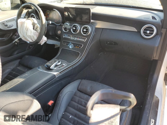 2020 Mercedes-Benz C 43 AMG z VIN WDDWJ6EB9LF944195, wystawiony jako Copart lot #46895095 z przebiegiem 75 299 mil mil oraz Szkoda całkowita • Salvage title. Historia ofert i sprzedaży dostępna na DreamBid. Obrazek 8.