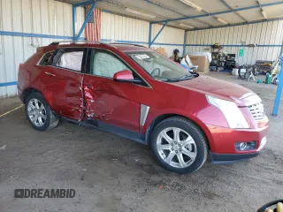 2016 Cadillac SRX Premium Collection with VIN 3GYFNDE38GS572405, listed as a Copart auction lot 73832834 with Not provided miles and Salvage title. Bid and sale history available at DreamBid. Image 4.