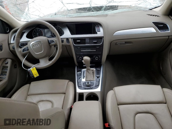 2012 Audi A4 Premium Plus z VIN WAUFFAFLXCN011690, wystawiony jako Copart lot #55560135 z przebiegiem 107 681 mil mil oraz Szkoda całkowita • Salvage title. Historia ofert i sprzedaży dostępna na DreamBid. Obrazek 8.