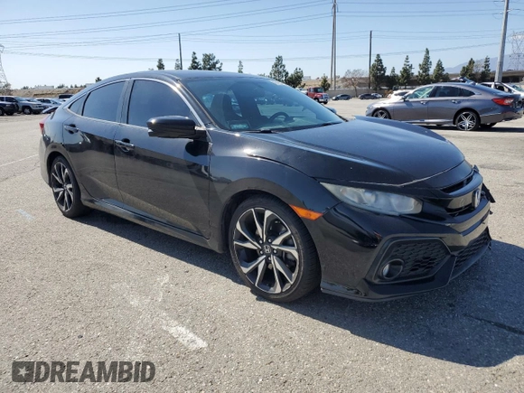 2017 Honda Civic Sedan Si with VIN 2HGFC1E54HH706618, listed as a Copart auction lot 49728275 with 104,159 mi miles and Salvage Title. Bid and sale history available at carsss.com. Image 4.