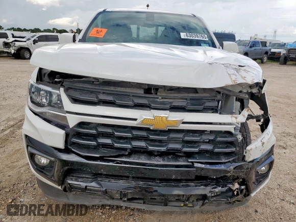 2022 Chevrolet Colorado 2WD LT z VIN 1GCGSCEN2N1192117, wystawiony jako Copart lot #63039765 z przebiegiem 41 037 mil mil oraz Szkoda całkowita • Salvage title. Historia ofert i sprzedaży dostępna na DreamBid. Obrazek 5.