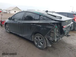 2019 Toyota Prius L Eco with VIN JTDKARFU2K3075952, listed as a IAAI auction lot 41686956 with 81,000 mi miles. Bid and sale history available at carsss.com. Image 3.