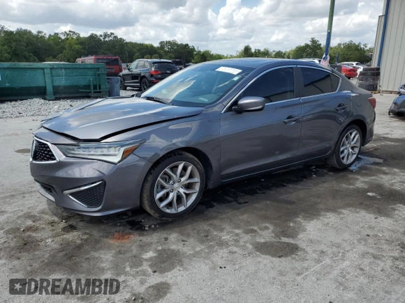 2021 Acura ILX with VIN 19UDE2F33MA004772, listed as a Copart auction lot 55019955 with 48,946 mi miles and Non repairable. Bid and sale history available at DreamBid. Image 1.