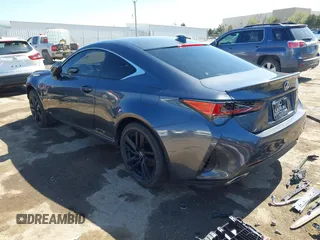 2024 Lexus RC with VIN JTHDA5BC4R5012766, listed as a IAAI auction lot 41827949 with 959 mi miles. Bid and sale history available at carsss.com. Image 3.