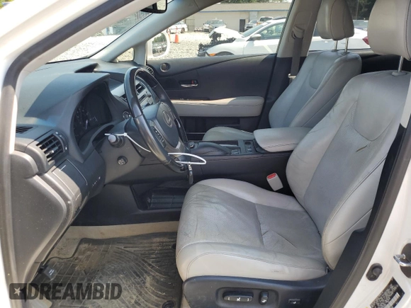 2015 Lexus RX 350 with VIN JTJZK1BA4F2420805, listed as a Copart auction lot 59491335 with 167,016 mi miles and Salvage title. Bid and sale history available at DreamBid. Image 7.