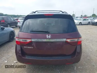 2011 Honda Odyssey EX-L with VIN 5FNRL5H6XBB096891, listed as a IAAI auction lot 42840531 with 214,842 mi miles and . Bid and sale history available at DreamBid. Image 17.