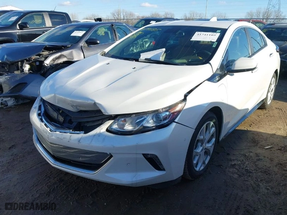 2017 Chevrolet Volt Premier with VIN 1G1RB6S50HU177433, listed as a IAAI auction lot 41741105 with 81,026 mi miles. Bid and sale history available at carsss.com. Image 2.