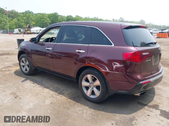 2010 Acura MDX with VIN 2HNYD2H25AH524745, listed as a IAAI auction lot 42471605 with 179,409 mi miles and . Bid and sale history available at DreamBid. Image 3.