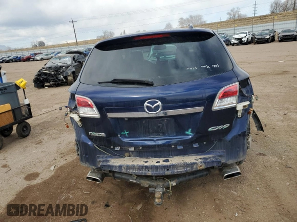 2009 Mazda CX-9 Touring with VIN JM3TB38A090165847, listed as a Copart auction lot 45532765 with 189,961 mi miles and Salvage Title. Bid and sale history available at carsss.com. Image 6.