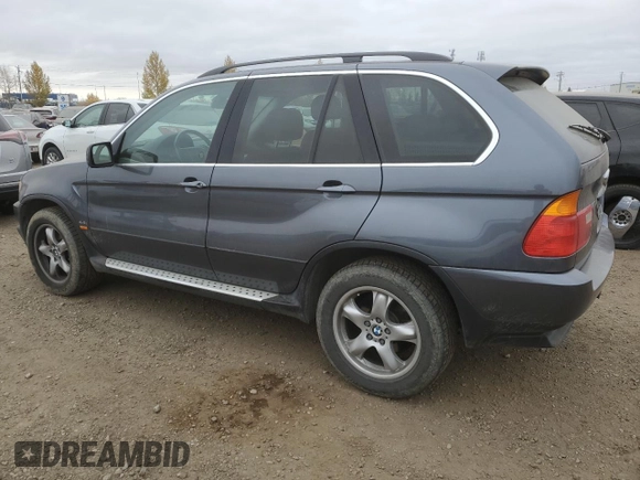 2003 BMW X5 4.4i with VIN 5UXFB33563LH39813, listed as a Copart auction lot 76931714 with 230,524 mi miles and Clean Title. Bid and sale history available at carsss.com. Image 2.