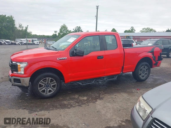 2018 Ford F-150 XL z VIN 1FTEX1EB2JFE14994, wystawiony jako IAAI lot #42209524 z przebiegiem 88 285 mil mil oraz . Historia ofert i sprzedaży dostępna na DreamBid. Obrazek 15.