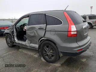 2011 Honda CR-V EX-L with VIN 5J6RE4H70BL039281, listed as a Copart auction lot 48977235 with 267,330 mi miles and Salvage Title. Bid and sale history available at carsss.com. Image 2.
