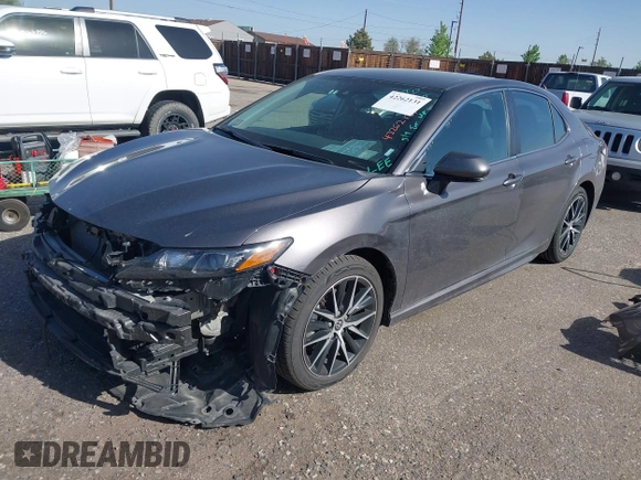 2023 Toyota Camry SE with VIN 4T1G11AK5PU163629, listed as a IAAI auction lot 42262131 with 47,617 mi miles and . Bid and sale history available at DreamBid. Image 2.