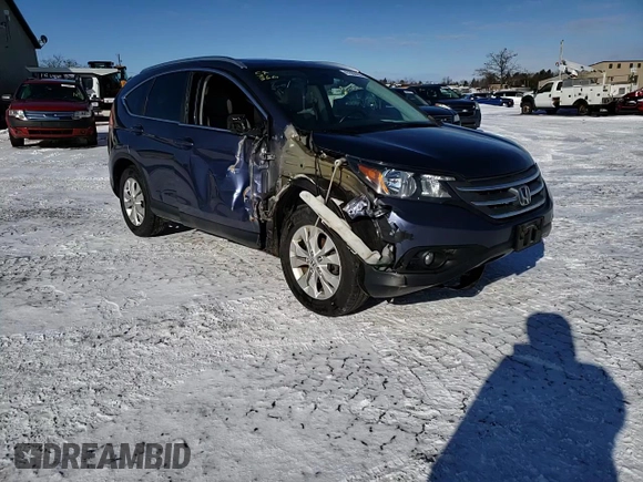 2014 Honda CR-V EX-L with VIN 5J6RM4H78EL048706, listed as a Copart auction lot 47868495 with 212,898 mi miles and Salvage Title. Bid and sale history available at carsss.com. Image 12.