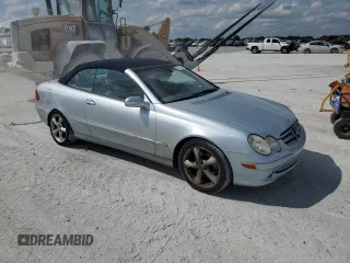 2005 Mercedes-Benz CLK 320 with VIN WDBTK65GX5T053602, listed as a Copart auction lot 50340595 with 89,591 mi miles and Clean title. Bid and sale history available at DreamBid. Image 4.