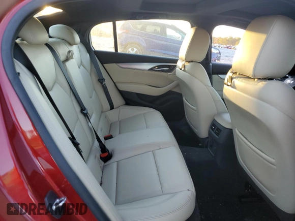 2022 Cadillac CT5 Luxury with VIN 1G6DW5RK1N0122734, listed as a Copart auction lot 82427634 with 23,757 mi miles and Salvage Title. Bid and sale history available at carsss.com. Image 10.