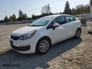 2016 Kia Rio LX with VIN KNADM4A39G6558973, listed as a Copart auction lot 54064515 with 118,066 mi miles and Salvage Title. Bid and sale history available at carsss.com. Image 1.