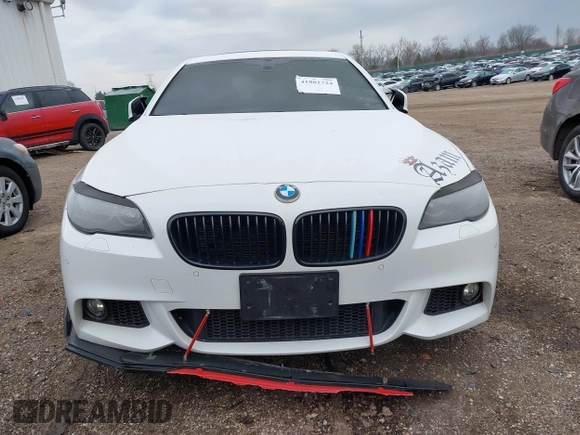 2013 BMW 5 Series 535i xDrive with VIN WBAFU7C53DDU75815, listed as a IAAI auction lot 41881724 with 46,242 mi miles and . Bid and sale history available at carsss.com. Image 12.