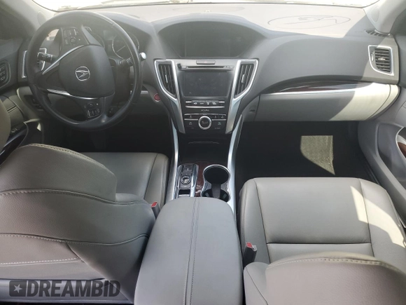 2016 Acura TLX V6 with VIN 19UUB2F35GA001837, listed as a Copart auction lot 49124445 with 0 mi miles and Salvage Title. Bid and sale history available at carsss.com. Image 8.